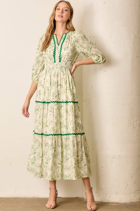 Blaze Floral Dress