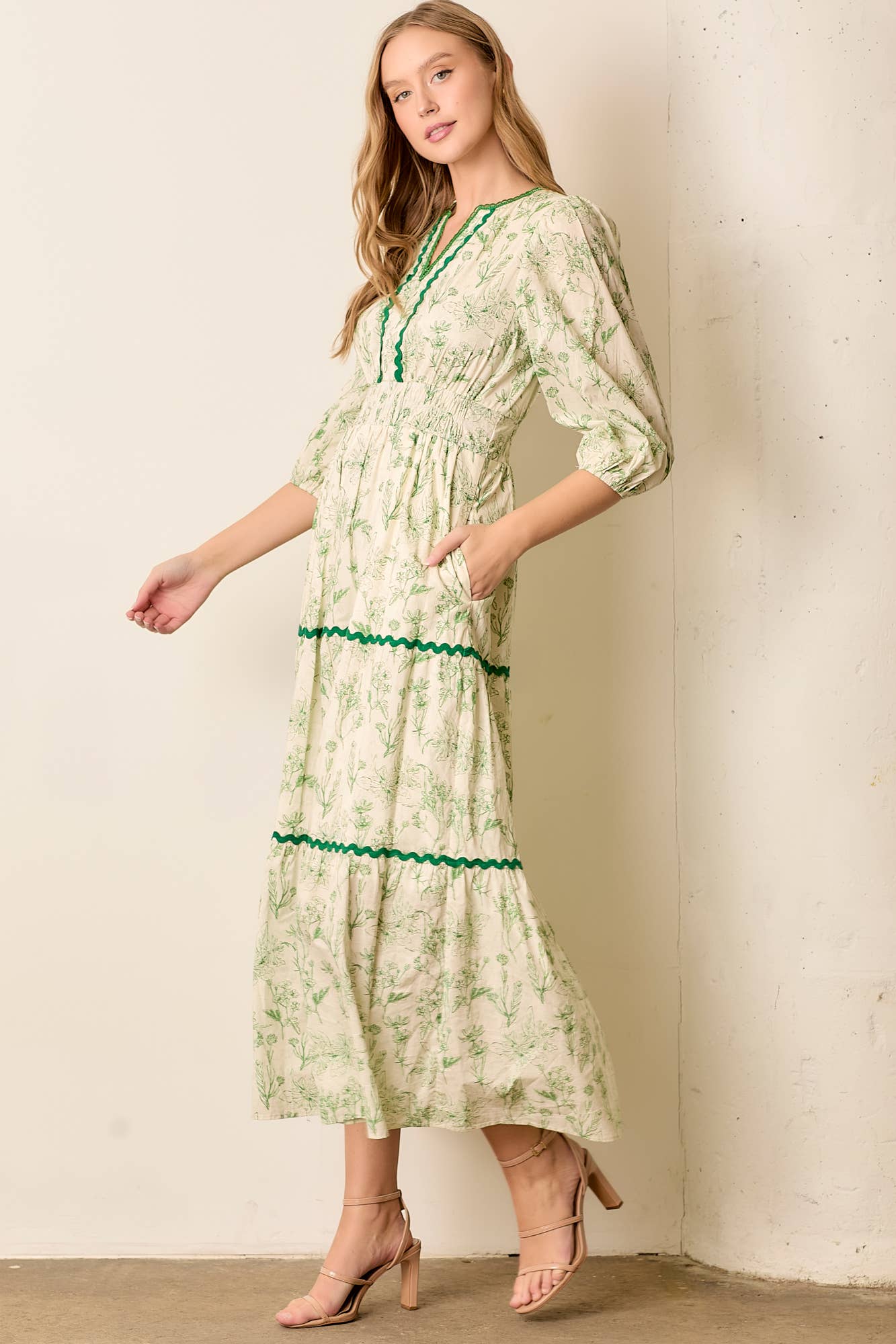 Blaze Floral Dress