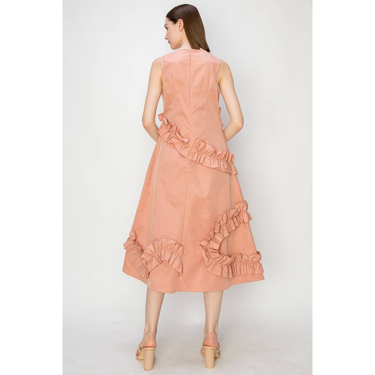 Nicole Sleeveless Midi Dress